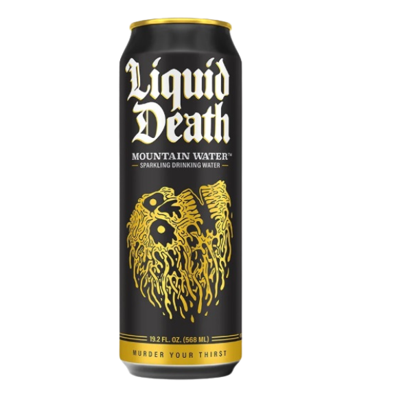 Liquid Death Sparkling Water 19.2 oz